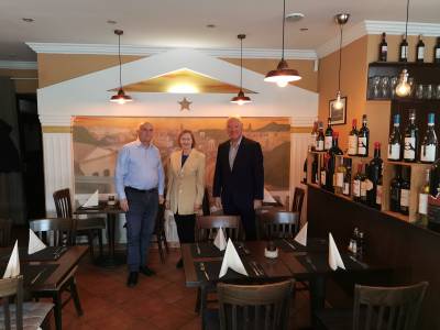 Sonntagskaffe mit Il Presidente